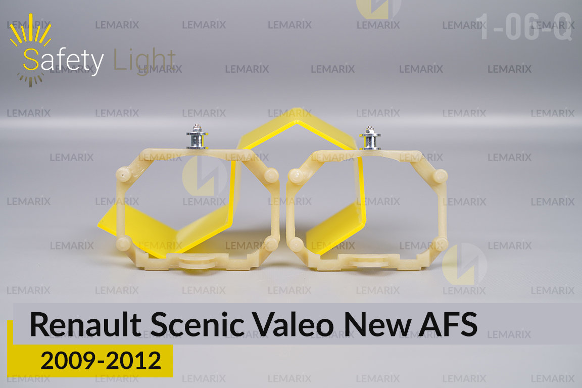 Перехідна рамка для Renault Scenic Valeo New AFS (2009-2012)