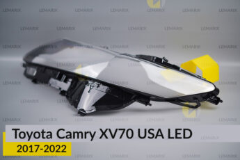 Скло фари Toyota Camry XV70 LED USA