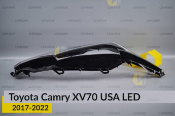 Скло фари Toyota Camry XV70 LED USA