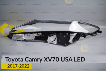 Скло фари Toyota Camry XV70 LED USA