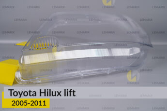 Скло фари Toyota Hilux (2005-2011) 1