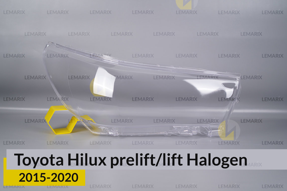 Скло фари Toyota Hilux Halogen