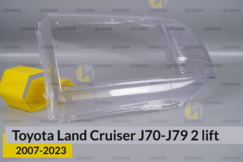 Скло фари Toyota Land Cruiser J70 J71-79