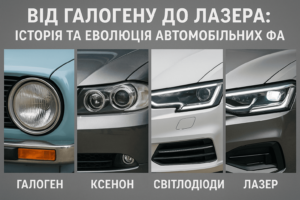 Від галогену до лазера:
