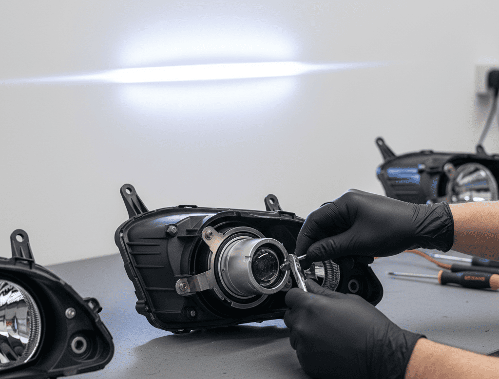 Як встановити Bi-Led (або Bi-Xenon) лінзи у звичайні фари авто: Покрокова інструкція для ідеального світла - картинка 7