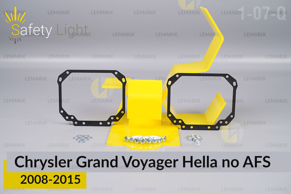 Перехідна рамка для Chrysler Grand Voyager Hella no AFS (2008-2015)