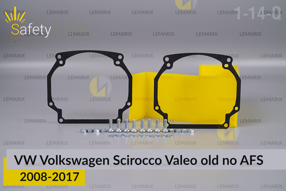 Перехідна рамка для VW Volkswagen Scirocco Valeo old no AFS (2008-2017)