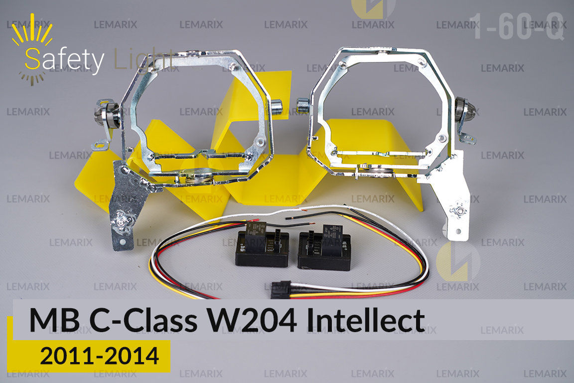 Перехідна рамка для Mercedes-Benz C-Class W204 Intellect (2011-2014) рестайлінг