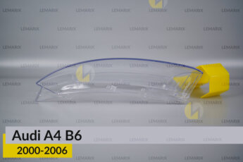 Скло фари Audi A4 B6 (2000-2006)