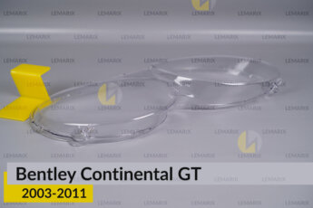Скло фари Bentley Continental GT