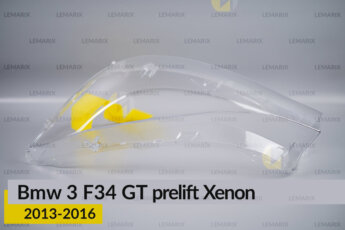 Скло фари BMW 3 F34 GT Xenon (2013-2016)