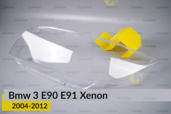 Скло фари BMW 3 E90 E91 Xenon (2004-2012)