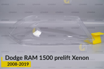 Скло фари Dodge RAM Xenon (2008-2019)