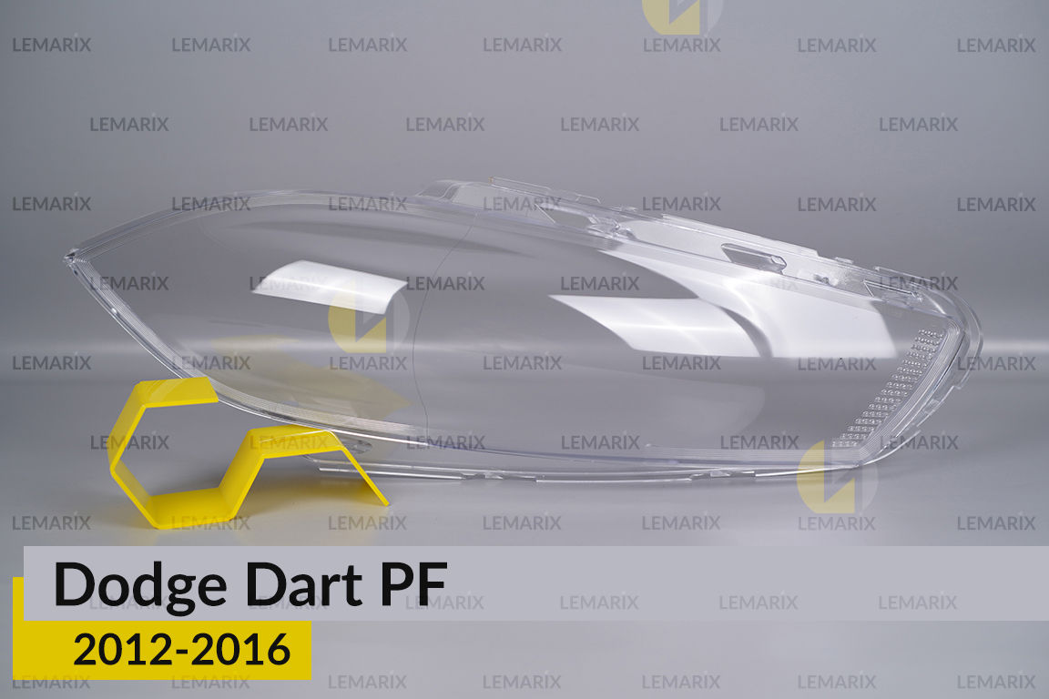 Скло фари Dodge Dart PF (2012-2016)