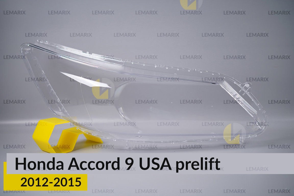 Скло фари Honda Accord 9 USA (2012-2015)