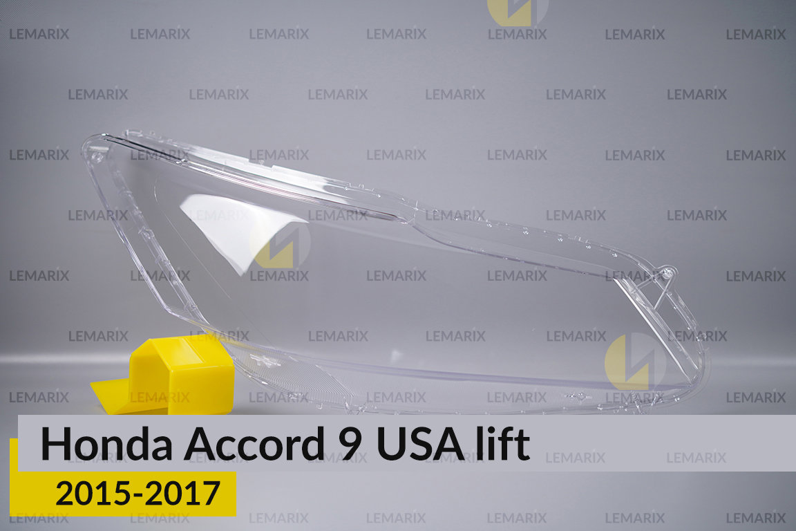 Скло фари Honda Accord 9 LED USA