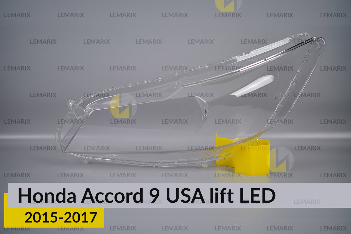 Скло фари Honda Accord 9 USA (2015-2017)