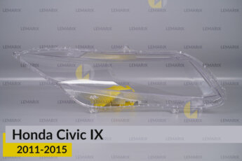 Скло фари Honda Civic (2011-2015)