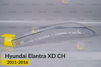 Скло фари Hyundai Elantra XD CH