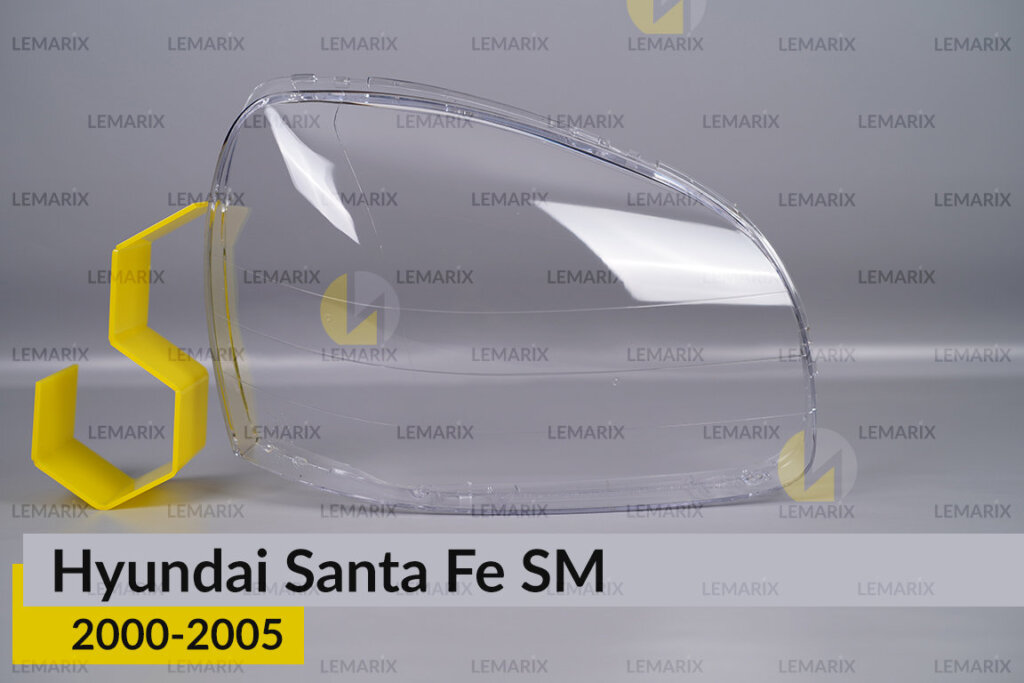 Скло фари Hyundai Santa Fe SM (2000-2005)