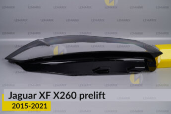 Скло фари Jaguar XF X260 (2015-2021)