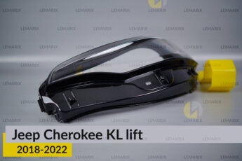 Скло фари Jeep Cherokee KL (2018-2022)