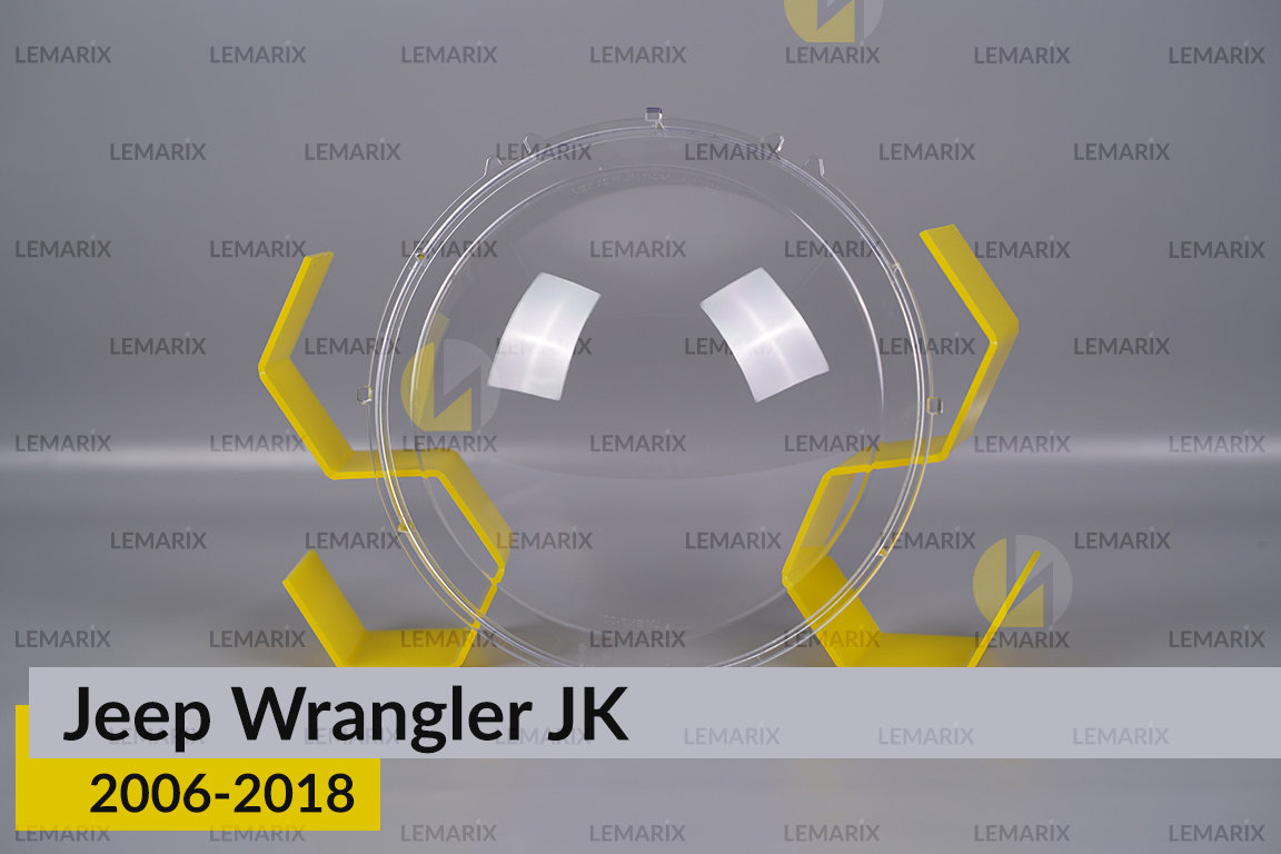 Скло фари Jeep Wrangler JK (2006-2018)