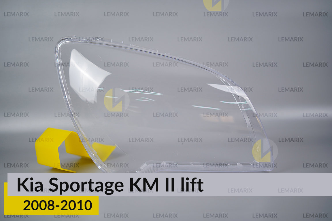 Скло фари KIA Sportage KM (2008-2010) 2