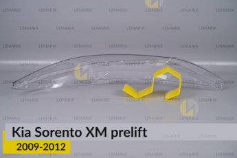 Скло фари KIA Sorento XM (2009-2012)