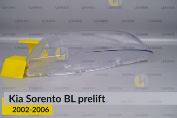 Скло фари KIA Sorento BL (2002-2006)