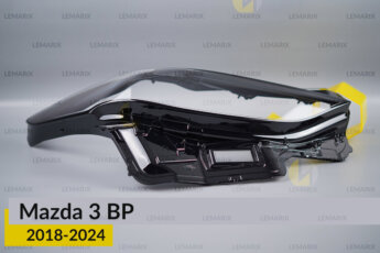 Скло фари Mazda 3 BP (2018-2024)