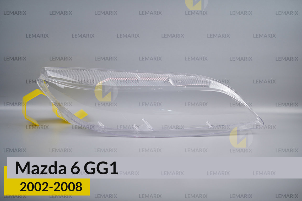 Скло фари Mazda 6 GG1 (2002-2008)