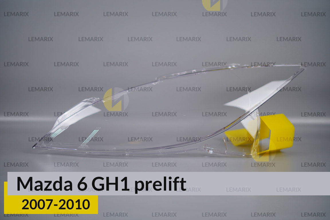 Скло фари Mazda 6 GH1 (2007-2010)