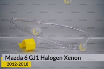 Скло фари Mazda 6 GJ1 Halogen Xenon