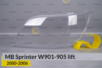Скло фари Mercedes-Benz Sprinter W901