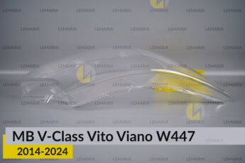 Скло фари Mercedes-Benz V-Class W447 Vito