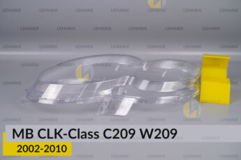 Скло фари Mercedes-Benz CLK-Class C209