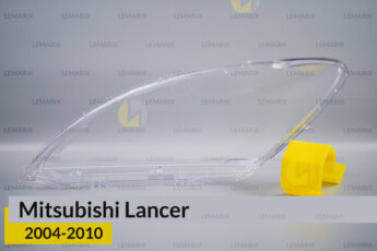 Скло фари Mitsubishi Lancer (2004-2010)