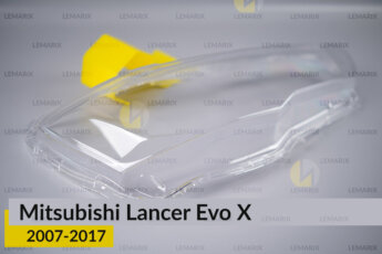 Скло фари Mitsubishi Lancer Evolution Evo