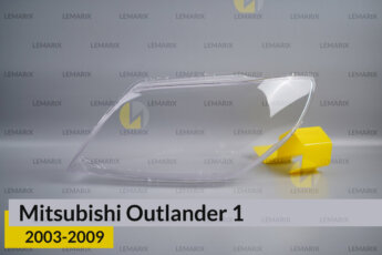 Скло фари Mitsubishi Outlander 1