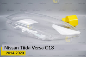 Скло фари Nissan Tiida Versa C13