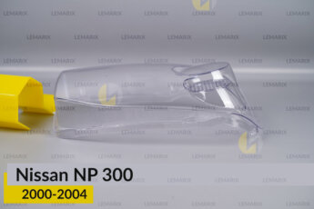 Скло фари Nissan NP 300 (2000-2004)