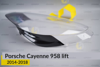 Скло фари Porsche Cayenne 958 (2014-2018)