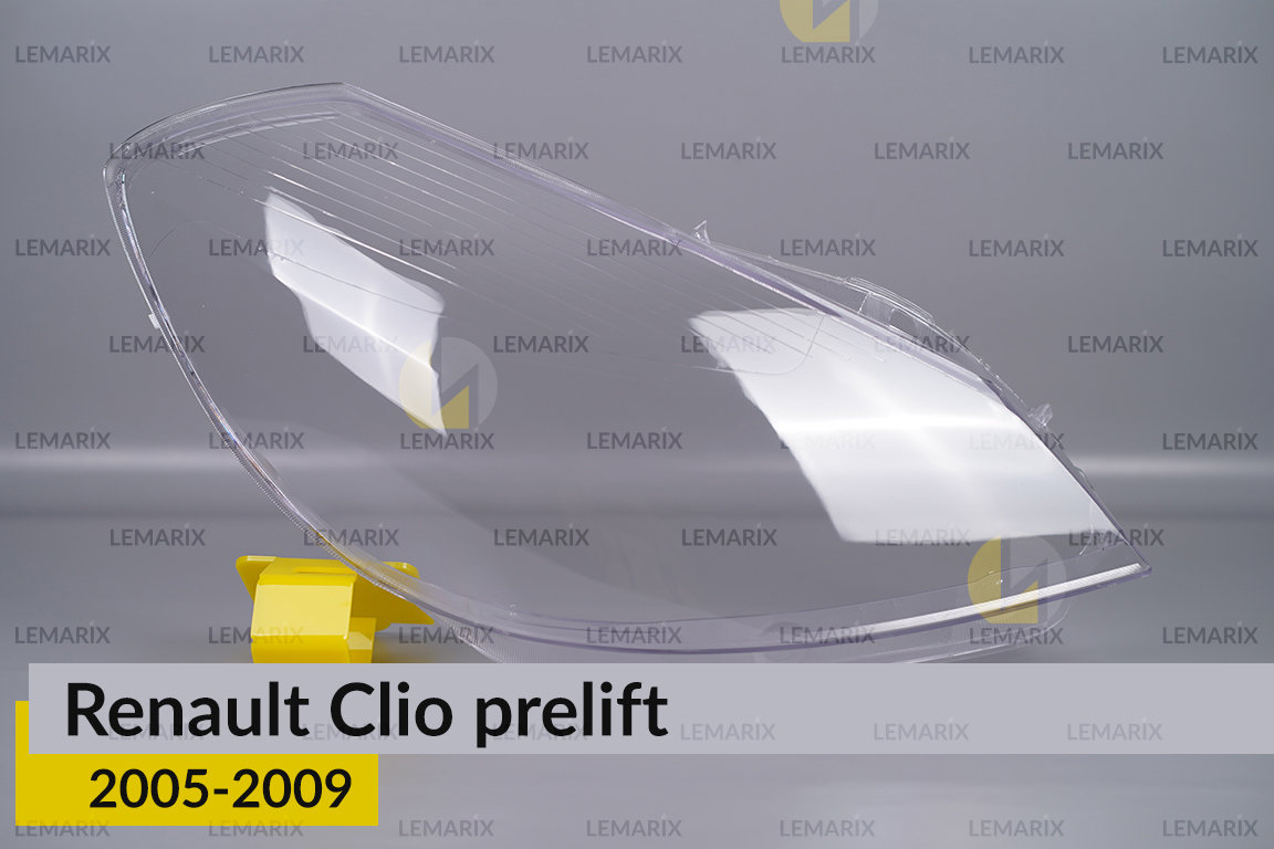 Скло фари Renault Clio (2005-2009)