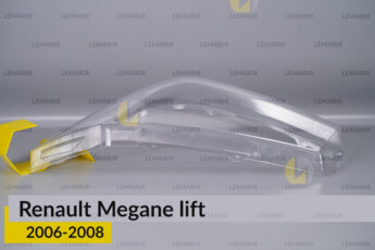 Скло фари Renault Megane (2006-2008)
