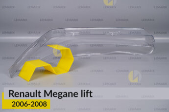 Скло фари Renault Megane (2006-2008)