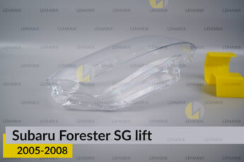 Скло фари Subaru Forester SG (2005-2008)