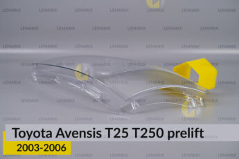 Скло фари Toyota Avensis T25 T250