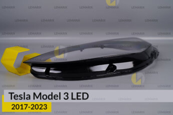 Скло фари Tesla Model 3 LED (2017-2023)