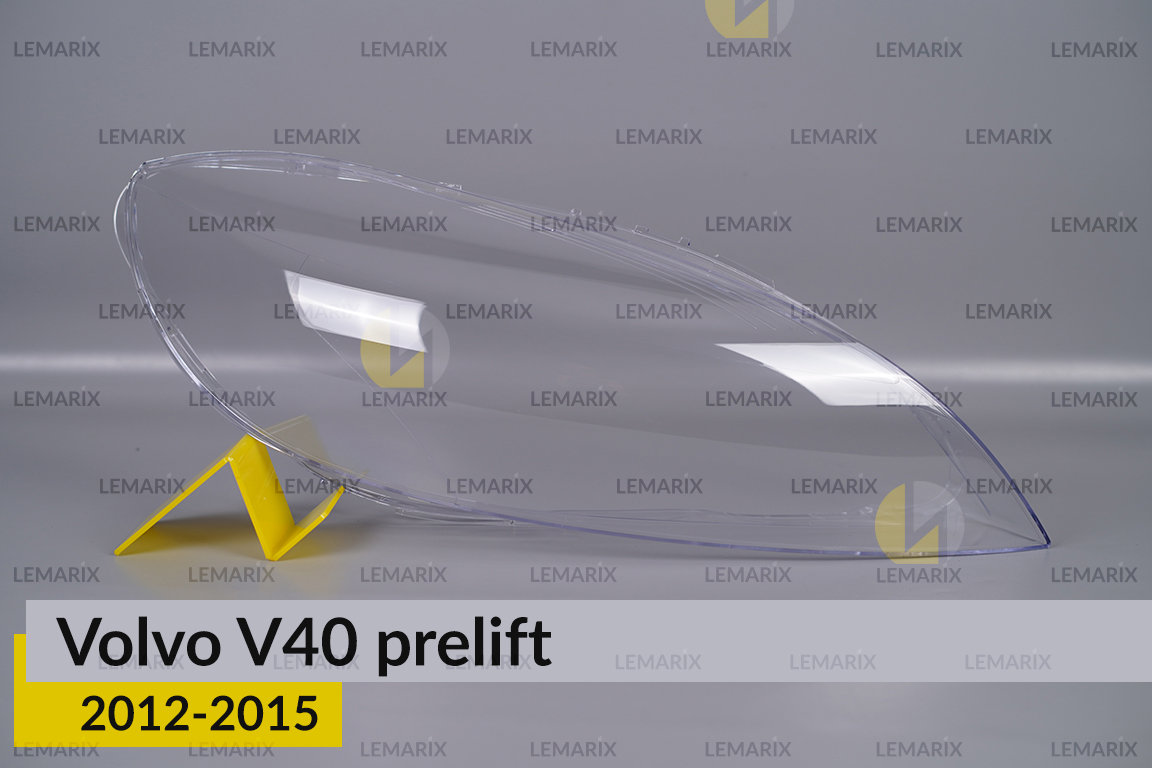 Скло фари Volvo S40 V40 (2012-2015)
